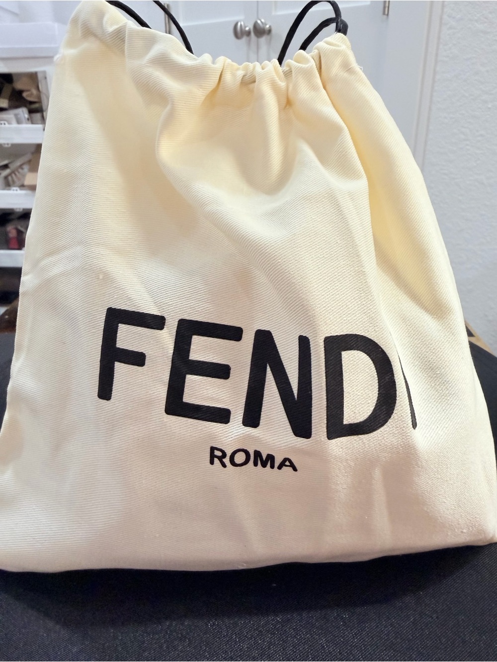 Authentic Fendi Micro Peekaboo Rosa Scuro Nappa Leather COA Dust Bag Card - Picture 17 of 17
